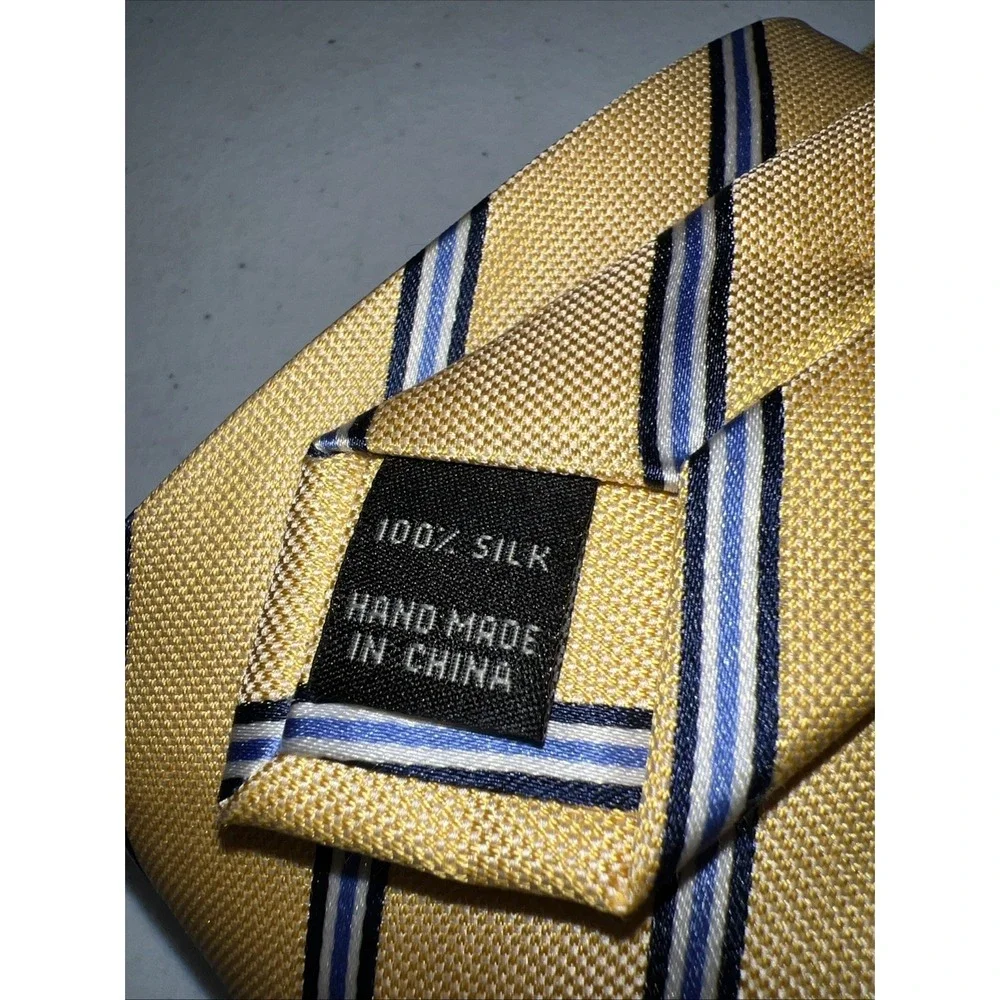 Joseph A Banks 100% Silk Tie Neckties Lot Of 5 Stripes Executive Collection Etc